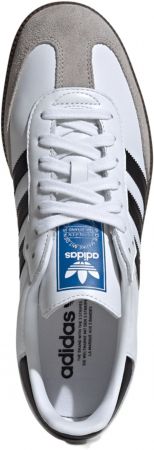 Кеди ADIDAS Samba Og B75806 35 2/3 (3 UK) білі (4062061443031) | Фото 2