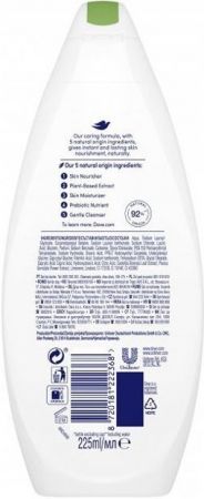 Гель-крем для душу DOVE Пробудження з матчою та квітами сакури 225 мл(8720181222368) | Фото 3