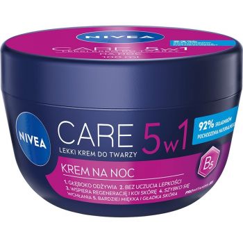 Нічний крем для обличчя Nivea Care із вітаміном В5 100 мл (42360360) Нічний крем для обличчя Nivea Care із вітаміном В5 100 мл (42360360) | Фото 1