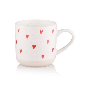 Купить чашку, кружку Чашка ARDESTO Heart, 350мл, кераміка, білий (AR3075) | Фото 2