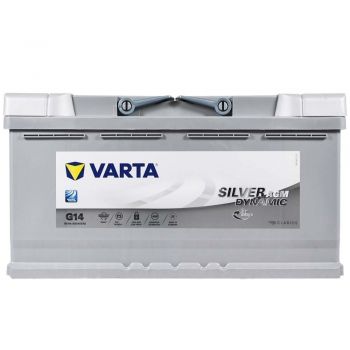 Автомобільний акумулятор VARTA 95Ah-12v Silver Dynamic AGM (G14), R+, EN850 (5237243) | Фото 1