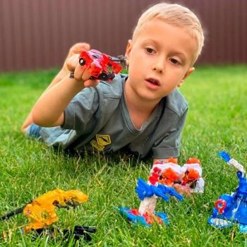 Машинка-трансформер Screechers Wild L.2 - Гейткріпер (EU683123) | Фото 2