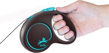 Повідець-рулетка Flexi Black Design S до 12 кг 5 м блакитний (4000498033333) | Фото 6