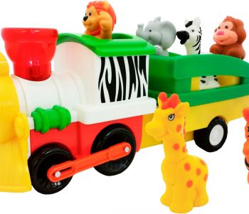 Ігровий набір Kiddi Smart - Паровоз Лімпопо (Світло, Українська) (63396) | Фото 3