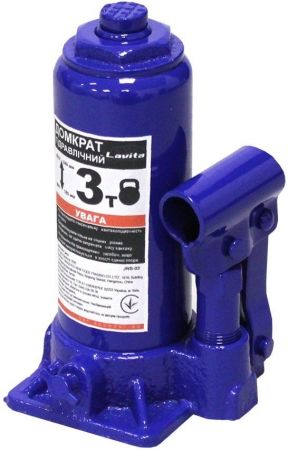 Купить домкрат Домкрат Lavita гідравлічний 3т, 180-340мм, Синій (LA_JNS-03) | Фото 4