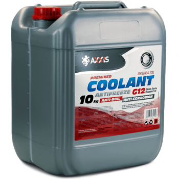 Антифриз Axxis Red G12 Сoolant Червоний 10кг (48021029823) (AX-2003) | Фото 1
