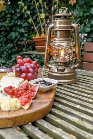 Гасова лампа Feuerhand Baby Special 276 Коричневий (276-bronze) | Фото 4