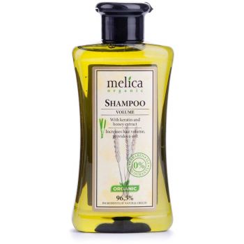 Купить шампунь для волос Шампунь Melica Organic Великий об'єм з кератином та екстрактом меду, 300 мл (4770416340606) | Фото 1