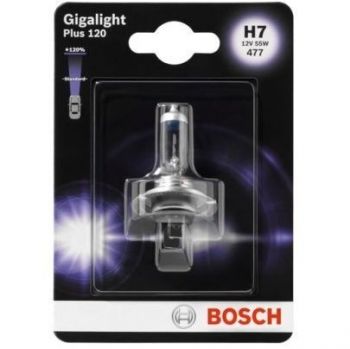 Лампа Bosch галогеновая 12V H7 Px26D Gigalight Plus 120 (BO_1987301110) | Фото 1