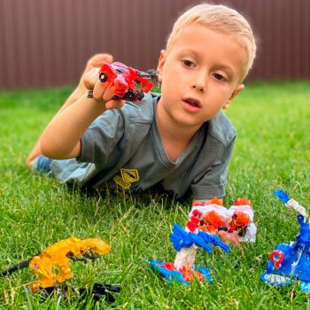 Машинка-трансформер Screechers Wild L 1 - Ревадактиль (EU683112) | Фото 2