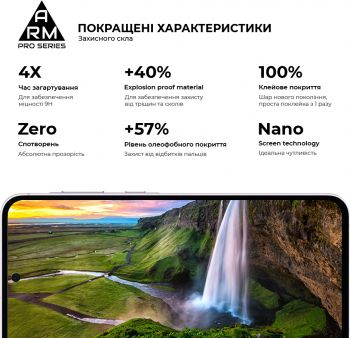Захисне скло ArmorStandart Pro для SAMSUNG Galaxy A56 5G Black (ARM82612) | Фото 3
