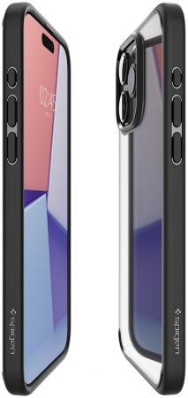Чохол Spigen для APPLE iPhone 15 Pro Max Ultra Hybrid, Matte Black (ACS06570) Чохол Spigen для APPLE iPhone 15 Pro Max Ultra Hybrid, Matte Black (ACS06570) | Фото 4