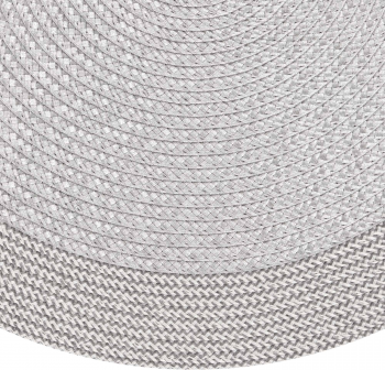 Килимок сервірувальний ARDESTO 38см, поліпропілен, кругла, сірий (AR3324DGR) | Фото 2