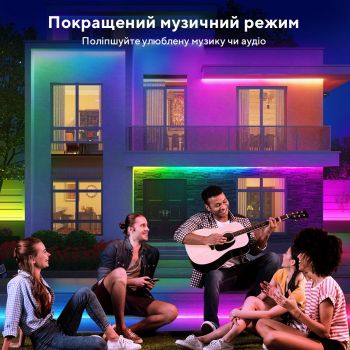 Стрічка світлодіодна розумна Govee H6172 Phantasy Outdoor LED RGBIC Strip Lights (H61723D1) Стрічка світлодіодна розумна Govee H6172 Phantasy Outdoor LED RGBIC Strip Lights (H61723D1) | Фото 4