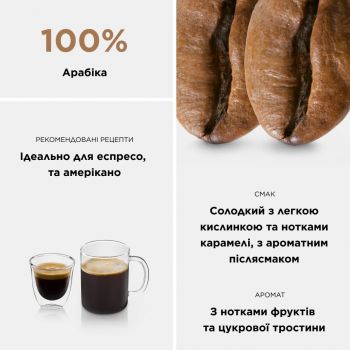 Кава в зернах DeLonghi DLSC618 Coffee Crema 1 кг (DLSC618) | Фото 3