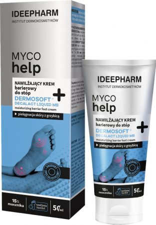 Купить крем для ног Захисний крем для ніг Ideepharm Myco Help Зволожувальний 50 мл (5902082213611) | Фото 3