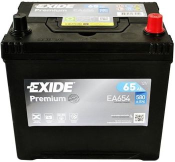Автомобільний акумулятор Exide 65Ah-12v Premium, R+, EN580, Азія (Korean B1) (5237607287) Автомобільний акумулятор Exide 65Ah-12v Premium, R+, EN580, Азія (Korean B1) (5237607287) | Фото 2