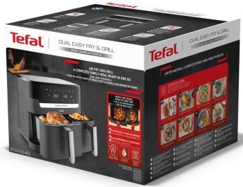 Купить мультиварку Мультипіч TEFAL Dual Easy Fry & Grill Air Fryer EY905B10 | Фото 20