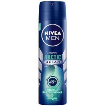 Nivea Men Arctic Ocean із ароматом океанічної свіжості Спрей 150мл (4005900515933) | Фото 1