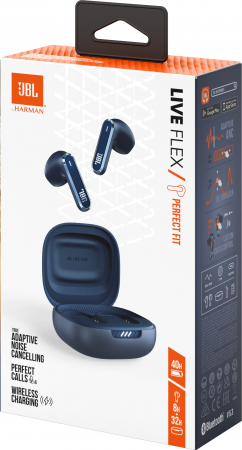 Навушники JBL Live Flex Blue (JBLLIVEFLEXBLU) Навушники JBL Live Flex Blue (JBLLIVEFLEXBLU) | Фото 8