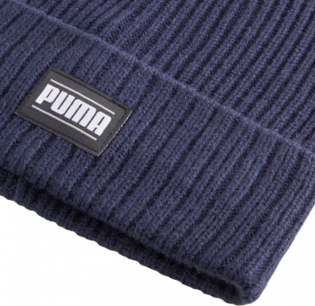 Шапка Puma Ribbed Classic Cuff Beanie 024038-10 Adult синя | Фото 3