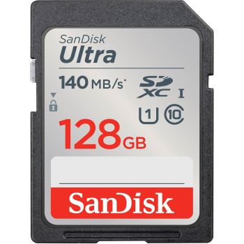 Карта пам'яті SANDISK SD 128GB C10 UHS-I R140MB/s Ultra (SDSDUNB-128G-GN6IN) | Фото 1