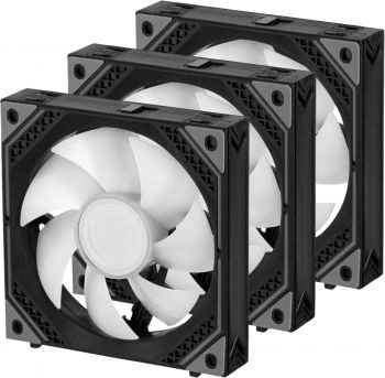 Комплект корпусних вентиляторів 2E GAMING Air Cool (2E-ACF120MB-ARGB) Купить систему охлаждения Комплект корпусних вентиляторів 2E GAMING Air Cool (2E-ACF120MB-ARGB) | Фото 7