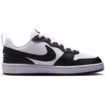 Кеди дитячі Nike Court Borough Low Recraft (Gs) DV5456-131 38.5 (6Y US) чорно-білі (197863590806) | Фото 1