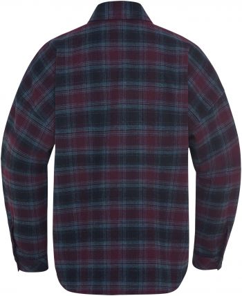 Сорочка жіноча Jack Wolfskin Baja Flannel Shirt W A65077_T0003 S сливова/синя (4064886563833) Сорочка жіноча Jack Wolfskin Baja Flannel Shirt W A65077_T0003 S сливова/синя (4064886563833) | Фото 2