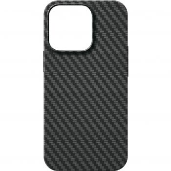 Чохол ArmorStandart LikeCarbon MagCase для APPLE iPhone 16 Pro Max Black (ARM80093) | Фото 1