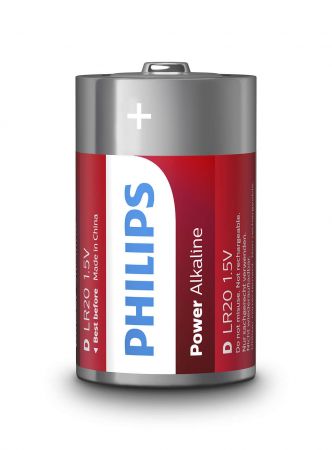 PHILIPS Power Alkaline D BLI 2 (LR20P2B/10) | Фото 1