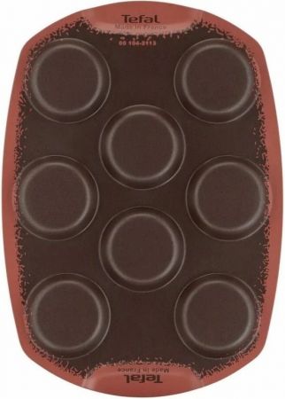 Деко TEFAL PerfectBake, 8 форм, круглий, 21х29см, коричневий (J5734902) Деко TEFAL PerfectBake, 8 форм, круглий, 21х29см, коричневий (J5734902) | Фото 2