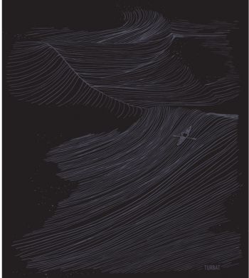 Футболка чоловіча TURBAT Black Sea L чорна (012.004.4986) | Фото 3