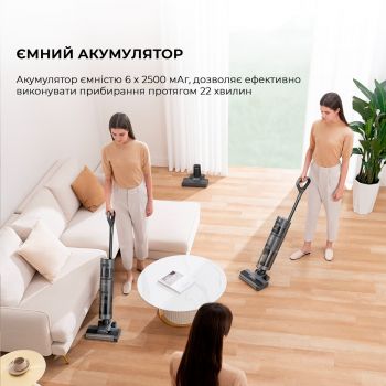 Купить пылесос Акумуляторний пилосос Dreame Wet & Dry Vacuum Cleaner H11 Core HHR21A | Фото 5