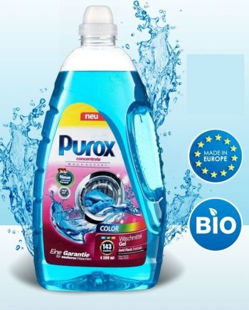 Гель для прання PUROX Color 1000мл (4260418931686) | Фото 3