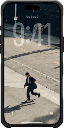 Чохол UAG для APPLE iPhone 17 Pro Max Metropolis LT MagSafe Kevlar Black (114518113940) | Фото 10
