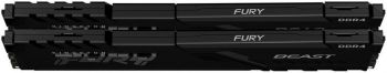Купить оперативную память Пам'ять для ПК KINGSTON DDR4 16GB KIT (8GBx2) 3200 FURY Beast (KF432C16BBK2/16WP) | Фото 5