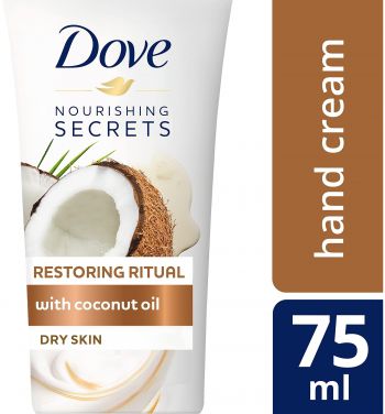 Крем для рук DOVE з кокосовою олією та мигдальним молочком 75мл Крем для рук DOVE з кокосовою олією та мигдальним молочком 75мл | Фото 4