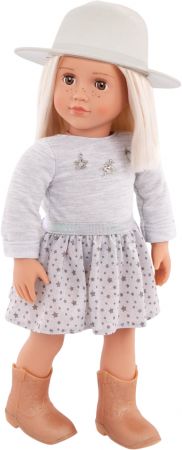 Лялька Our Generation Ебігейл у плісированій спідниці та шапці 46см (BD31533Z) | Фото 3