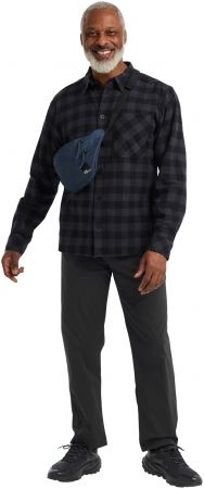 Сорочка чоловіча Jack Wolfskin Lite Flannel Shirt M A65026_T0156 S чорна/сіра (4064886564007) Сорочка чоловіча Jack Wolfskin Lite Flannel Shirt M A65026_T0156 S чорна/сіра (4064886564007) | Фото 5
