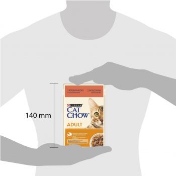 Cat Chow ADULT. З яловичиною та баклажанами в желе, 85 г (7613036595025) Cat Chow ADULT. З яловичиною та баклажанами в желе, 85 г (7613036595025) | Фото 3