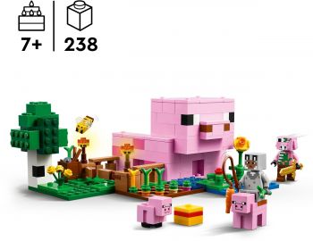 Купить конструктор Конструктор LEGO Minecraft Будинок для поросят (21268) | Фото 5