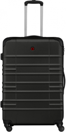 Валіза WENGER, Amplar, велика, пластик, 4 колеса, чорна (653140) | Фото 4