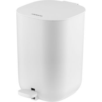 Відро для сміття ARDESTO Vigor з педаллю, 3л, поліпропілен, білий (ARHB3602E) Купить аксессуар для ванной и туалета Відро для сміття ARDESTO Vigor з педаллю, 3л, поліпропілен, білий (ARHB3602E) | Фото 1