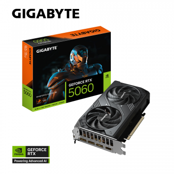 Відеокарта GIGABYTE GeForce RTX 5060 8GB GDDR7 WINDFORCE 2 OC MAX (GV-N5060WF2MAX_OC-8GD) | Фото 11