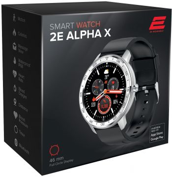 Купить умные часы Смартгодинник 2E Alpha X 46 mm Silver (2E-CWW30SL) | Фото 3
