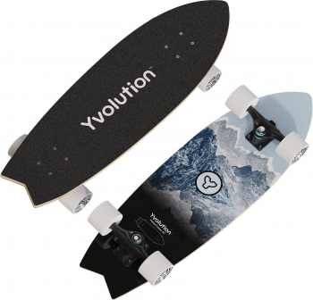 Скейтборд YVolution Dynamo Cruiser LED 76см, синій (YS52B2) Скейтборд YVolution Dynamo Cruiser LED 76см, синій (YS52B2) | Фото 4