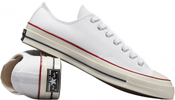 Кеди CONVERSE Chuck 70 162065C 43 (9,5 US) білі Кеди CONVERSE Chuck 70 162065C 43 (9,5 US) білі | Фото 7