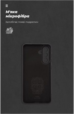 Чохол ArmorStandart ICON для SAMSUNG A56 5G Camera cover Black (ARM82587) | Фото 2