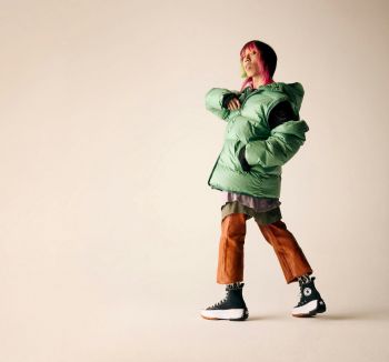 Кеди CONVERSE Run Star Hike Hi 166800C 37 (4.5 US) чорні (888757740673) | Фото 6